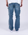 CARPENTER FLARED DENIM JEANS