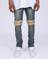 DENIM BIKER JEANS 