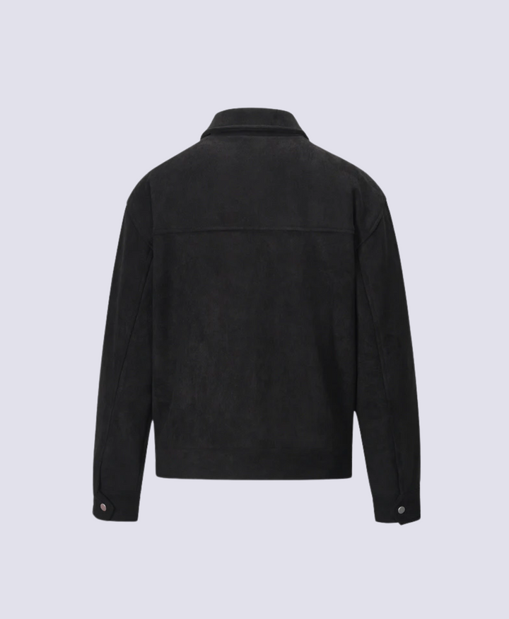 BLACK SUEDE JACKET