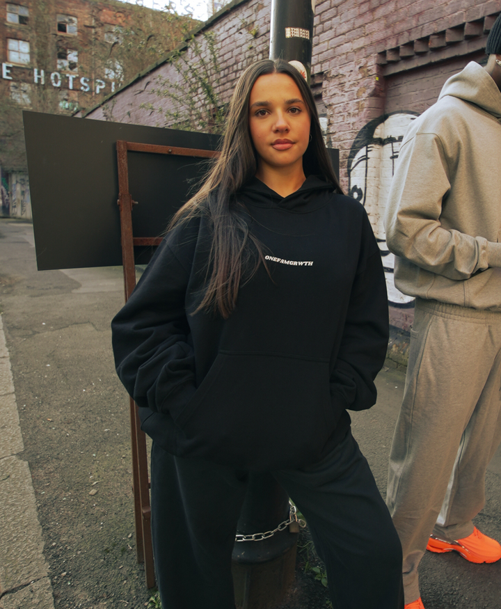 Oversized Hoodie- Black