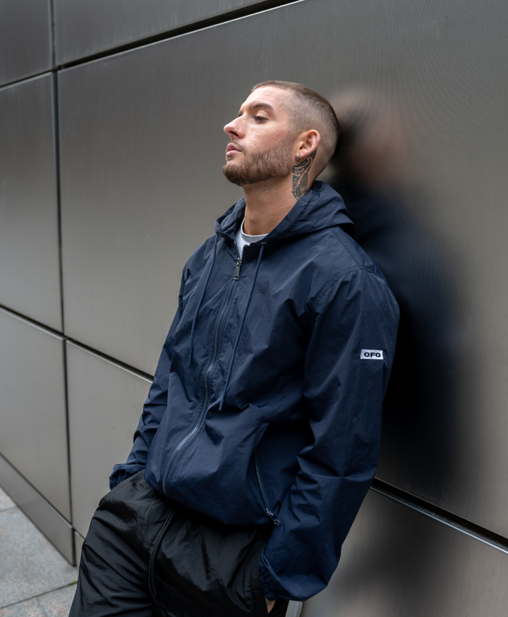 WINDBREAKER NAVY BLUE